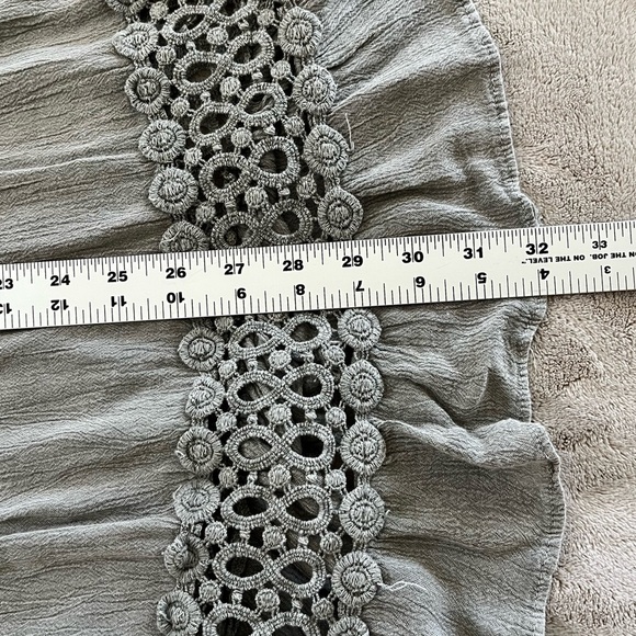 Shoreline Crochet Beach Wear Dress Cover Up Boho Festival Beachy Hippie L/XL - Picture 12 of 12